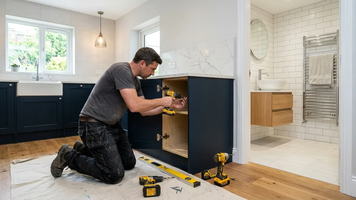 Turnkey Kitchen & Bathroom Fit-Outs - HandyManDirect.ie Dublin